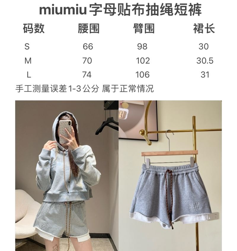 Miu Miu Short Pants